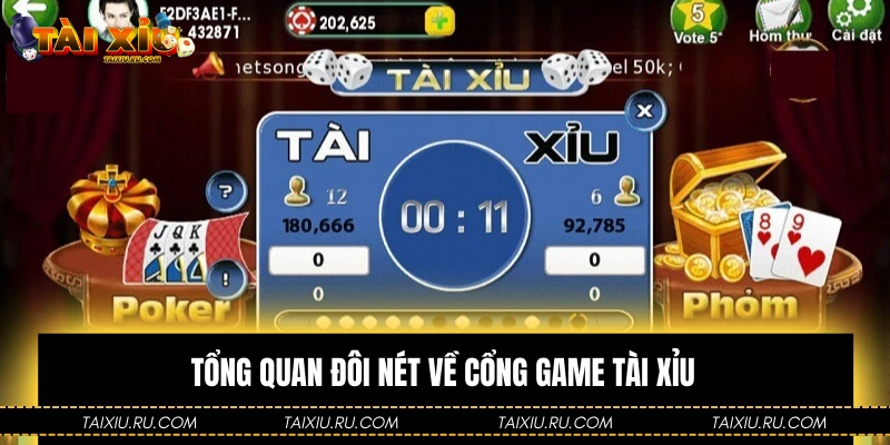 Tổng quan đôi nét về cổng game Tài Xỉu