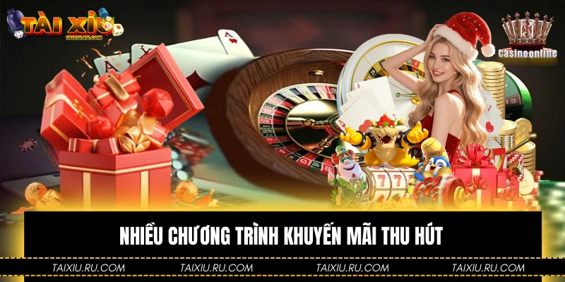 Nhiều chương trình khuyến mãi thu hút